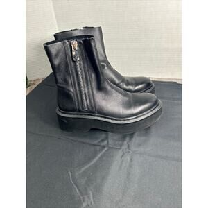 Zara Platform Ankle Boots Size 37 EU Size 7